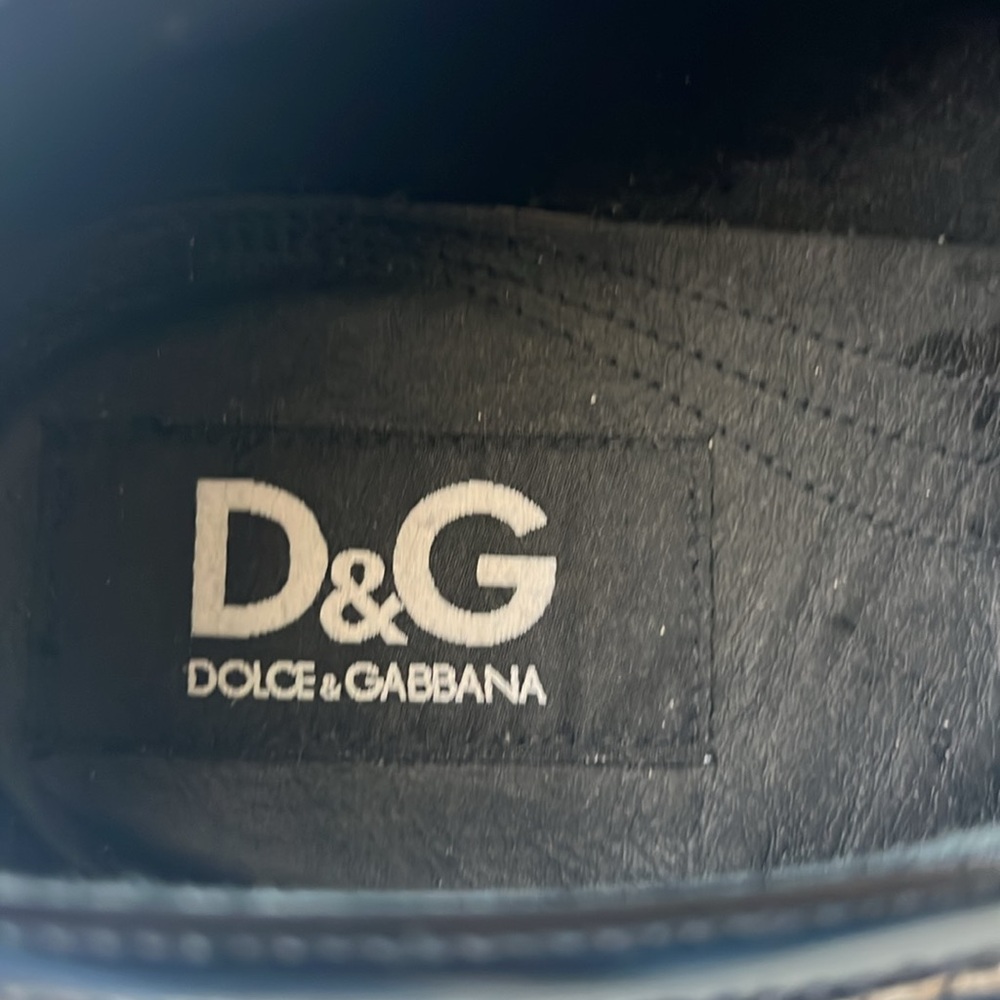 Dolce and Gabbana D&G Tuxedo Patent Leather Shoes - Mens 45 - Picture 10 of 14